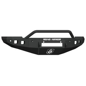 Road Armor 4162F4B-NW Stealth Non-Winch Front Bumper with Pre-Runner Guard and Sensor Holes for Dodge Ram 2500/3500 2016-2018