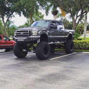 Road Armor - Road Armor 605R0B-NW Stealth Non-Winch Front Bumper with Square Light Holes for Ford F250/F350/F450/Excursion 2005-2007 - Image 2