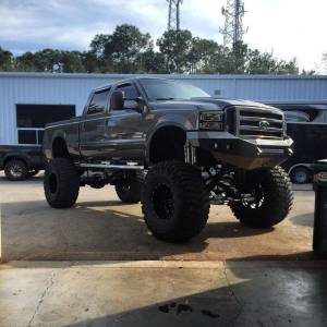 Road Armor - Road Armor 605R0B-NW Stealth Non-Winch Front Bumper with Square Light Holes for Ford F250/F350/F450/Excursion 2005-2007 - Image 4