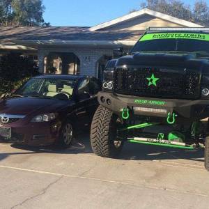 Road Armor - Road Armor 60800B-NW Stealth Non-Winch Front Bumper with Round Light Holes for Ford F250/F350/F450 2008-2010 - Image 2