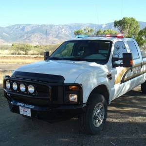 Road Armor - Road Armor 608R5B Stealth Winch Front Bumper with Lonestar Guard and Square Light Holes for Ford F250/F350/F450 2008-2010 - Image 4