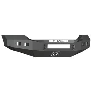 Road Armor 611R0B-NW Stealth Non-Winch Front Bumper with Square Light Holes for Ford F250/F350 2011-2016