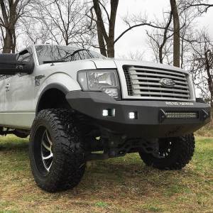 Road Armor - Road Armor 613R0B-NW Stealth Non-Winch Front Bumper with Square Light Holes for Ford F150 2009-2014 - Image 2