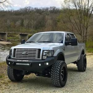 Road Armor - Road Armor 613R0B-NW Stealth Non-Winch Front Bumper with Square Light Holes for Ford F150 2009-2014 - Image 4