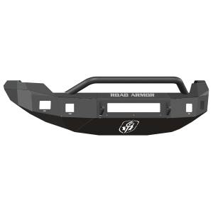 Road Armor 613R4B-NW Stealth Non-Winch Front Bumper with Pre-Runner Guard and Square Light Holes for Ford F150 2009-2014