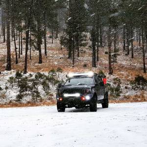 Road Armor - Road Armor 613R4B-NW Stealth Non-Winch Front Bumper with Pre-Runner Guard and Square Light Holes for Ford F150 2009-2014 - Image 5