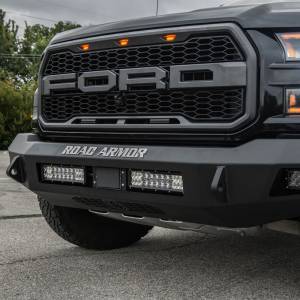Road Armor - Road Armor 6171F0B-NW Stealth Non-Winch Front Bumper with Square Light Holes for Ford F150 2017-2020 - Image 8