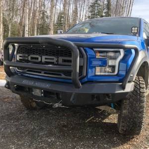 Road Armor - Road Armor 6171F5B-NW Stealth Non-Winch Front Bumper with Lonestar Guard and Square Light Holes for Ford F150 Raptor 2017-2018 - Image 3