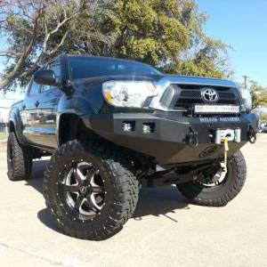 Road Armor - Road Armor 905R0B Stealth Winch Front Bumper with Square Light Holes for Toyota Tacoma 2012-2015 - Image 3