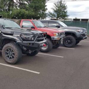 Road Armor - Road Armor 905R5B Stealth Winch Front Bumper with Lonestar Guard and Square Light Holes for Toyota Tacoma 2012-2015 - Image 5