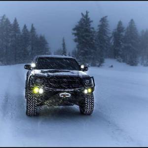 Road Armor - Road Armor 905R5B Stealth Winch Front Bumper with Lonestar Guard and Square Light Holes for Toyota Tacoma 2012-2015 - Image 6