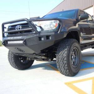 Road Armor - Road Armor 905R5B-NW Stealth Non-Winch Front Bumper with Lonestar Guard and Square Light Holes for Toyota Tacoma 2012-2015 - Image 2