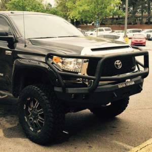 Road Armor - Road Armor 914R5B Stealth Winch Front Bumper with Lonestar Guard and Square Light Holes for Toyota Tundra 2014-2020 - Image 4