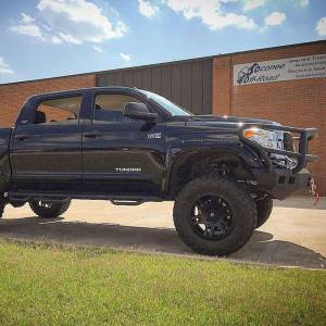 Road Armor - Road Armor 914R5B Stealth Winch Front Bumper with Lonestar Guard and Square Light Holes for Toyota Tundra 2014-2020 - Image 5