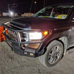 Road Armor - Road Armor 914R5B-NW Stealth Non-Winch Front Bumper with Lonestar Guard and Square Light Holes for Toyota Tundra 2014-2020 - Image 3