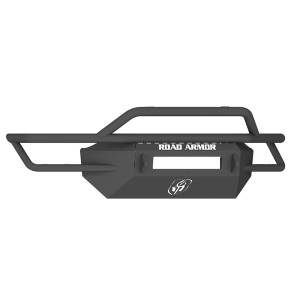 Road Armor SA2154B-NW Sahara Non-Winch Front Bumper with Pre-Runner Guard for GMC Sierra 2500 HD/3500 HD 2015-2019