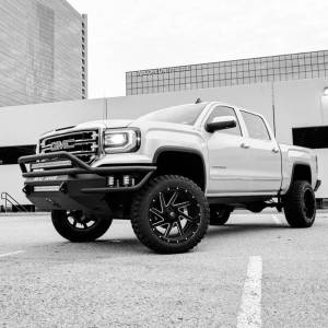Road Armor - Road Armor SA2164B-NW Sahara Non-Winch Front Bumper with Pre-Runner Guard for GMC Sierra 1500 2016-2018 - Image 4