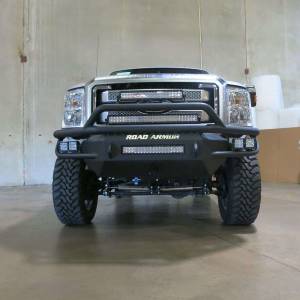 Road Armor - Road Armor SA6114B-NW Sahara Non-Winch Front Bumper with Pre-Runner Guard for Ford F250/F350/F450 2011-2016 - Image 5