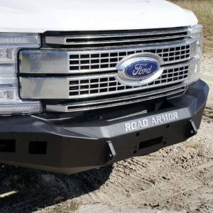 Road Armor - Road Armor 617F0B Stealth Winch Front Bumper with Square Light Holes for Ford F250/F350 2017-2021 - Image 6