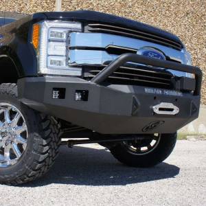 Road Armor - Road Armor 617F4B Stealth Winch Front Bumper with Pre-Runner Guard and Square Light Holes for Ford F250/F350 2017-2021 - Image 5