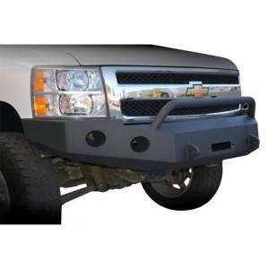 DV8 Offroad - DV8 Offroad FBCS1-01 Winch Front Bumper for Chevy Silverado 1500 2007-2013 - Image 3