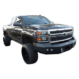 DV8 Offroad - DV8 Offroad FBCS1-02 Winch Front Bumper for Chevy Silverado 1500 2014-2016 - Image 3