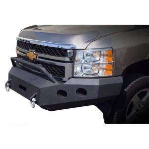 DV8 Offroad - DV8 Offroad FBCS2-01 Winch Front Bumper for Chevy Silverado 2500/3500 2011-2014 - Image 4