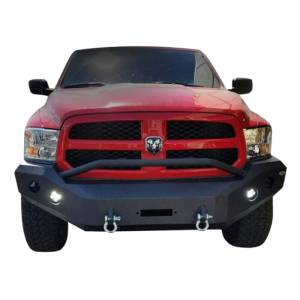 DV8 Offroad - DV8 Offroad FBDR1-01 Winch Front Bumper for Dodge Ram 1500 2013-2015 - Image 3