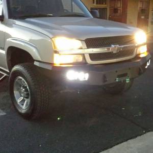 Road Armor - Road Armor 370R0B Stealth Winch Front Bumper with Square Light Holes for Chevy Silverado 2500 HD/3500 HD/2500/3500 2003-2007 - Image 4