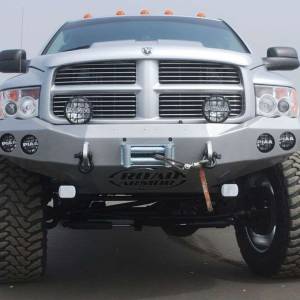 Road Armor - Road Armor 44040B Stealth Winch Front Bumper with Round Light Holes for Dodge Ram 2500/3500 2003-2005 - Image 5
