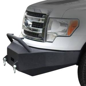 DV8 Offroad FBFF1-01 Winch Front Bumper for Ford F150 2009-2014