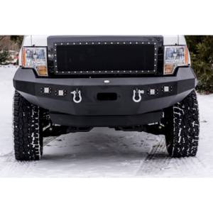 DV8 Offroad - DV8 Offroad FBFF1-02 Winch Front Bumper for Ford F150 2009-2014 - Image 2