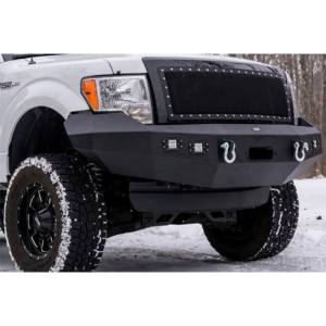 DV8 Offroad - DV8 Offroad FBFF1-02 Winch Front Bumper for Ford F150 2009-2014 - Image 3