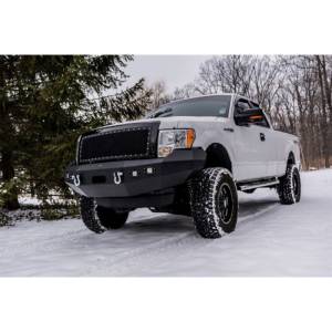DV8 Offroad - DV8 Offroad FBFF1-02 Winch Front Bumper for Ford F150 2009-2014 - Image 4