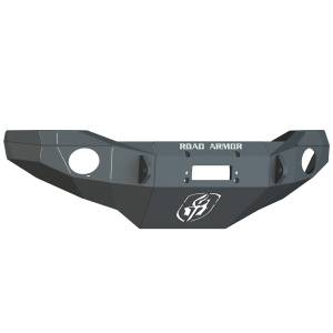 Road Armor FJ800B Stealth Winch Front Bumper with Round Light Holes for Toyota FJ Cruiser 2006-2014