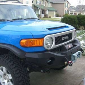 Road Armor - Road Armor FJ800B Stealth Winch Front Bumper with Round Light Holes for Toyota FJ Cruiser 2006-2014 - Image 6