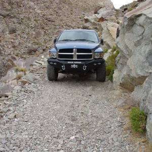 Road Armor - Road Armor 44030B Stealth Winch Front Bumper with Round Light Holes for Dodge Ram 1500 2002-2005 - Image 2