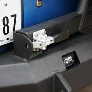 Road Armor - Road Armor 508R0B-TC Stealth Non-Winch Rear Bumper with Tire Carrier Guard for Jeep Wrangler JK 2007-2018 - Image 6