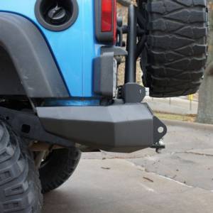 Road Armor - Road Armor 508R0B-TC Stealth Non-Winch Rear Bumper with Tire Carrier Guard for Jeep Wrangler JK 2007-2018 - Image 7