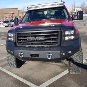 DV8 Offroad - DV8 Offroad FBGS1-02 Winch Front Bumper for GMC Sierra 1500 2007-2013 - Image 3