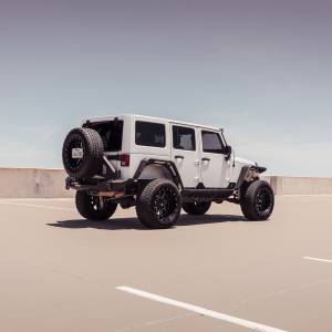 Road Armor - Road Armor 5072R0B Stealth Mid-Width Rear Bumper for Jeep Wrangler JK 2007-2018 - Image 2