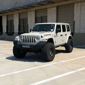 Road Armor - Road Armor 5183F0B Stealth Full Width Winch Front Bumper with Square light Holes for Jeep Wrangler JL 2018-2019 - Image 2