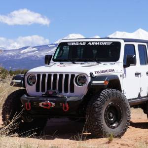Road Armor - Road Armor 5182F0B Stealth Mid Width Winch Front Bumper for Jeep Wrangler JL 2018-2019 - Image 2