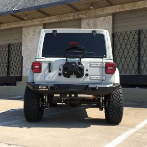 Road Armor - Road Armor 5183R0B Stealth Full Width Non-Winch Rear Bumper for Jeep Wrangler JL 2018-2019 - Image 2