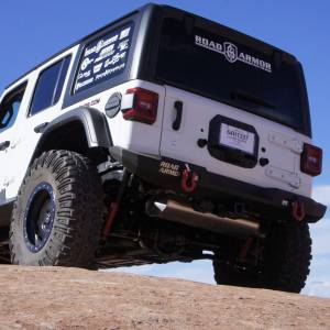 Road Armor - Road Armor 5182R0B Stealth Mid Width Rear Bumper for Jeep Wrangler JL 2018-2019 - Image 2