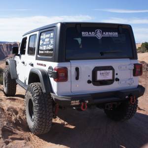 Road Armor - Road Armor 5182R0B Stealth Mid Width Rear Bumper for Jeep Wrangler JL 2018-2019 - Image 3