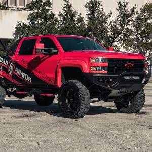 Road Armor - Road Armor 3152XF0B Spartan Non-Winch Front Bumper for Chevy Silverado 2500 HD/3500 HD 2015-2019 - Image 2
