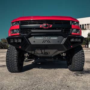 Road Armor - Road Armor 3152XF0B Spartan Non-Winch Front Bumper for Chevy Silverado 2500 HD/3500 HD 2015-2019 - Image 4