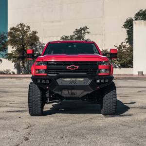 Road Armor - Road Armor 3152XF0B Spartan Non-Winch Front Bumper for Chevy Silverado 2500 HD/3500 HD 2015-2019 - Image 5