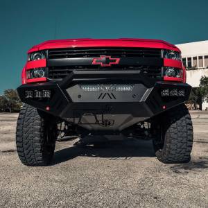 Road Armor - Road Armor 3152XFSPB Spartan Front Bumper Bolt-on Skid Plate Guard for Chevy Silverado 2500 HD/3500 HD 2015-2019 - Image 4